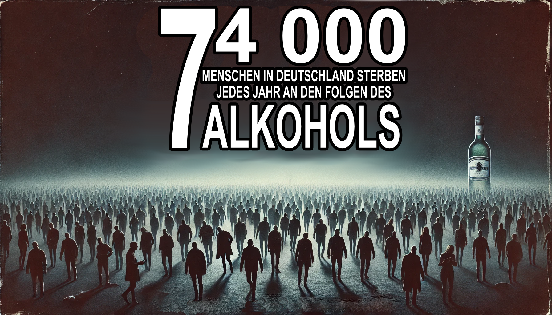 74.000 Menschen sterben jährlich an den Folgen des Alkohols
